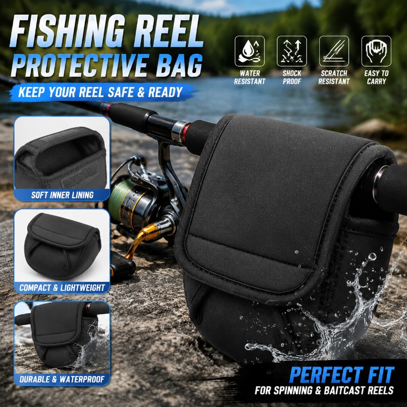 Fishing Line Spool - Balıkçılık Makarası Koruyucu Kılıf Çantası, 500-8000