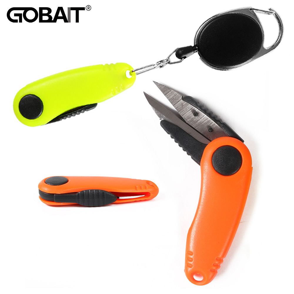 Fishing Line Cutter - Karides şeklinde Katlanabilir Makas olta Kesici