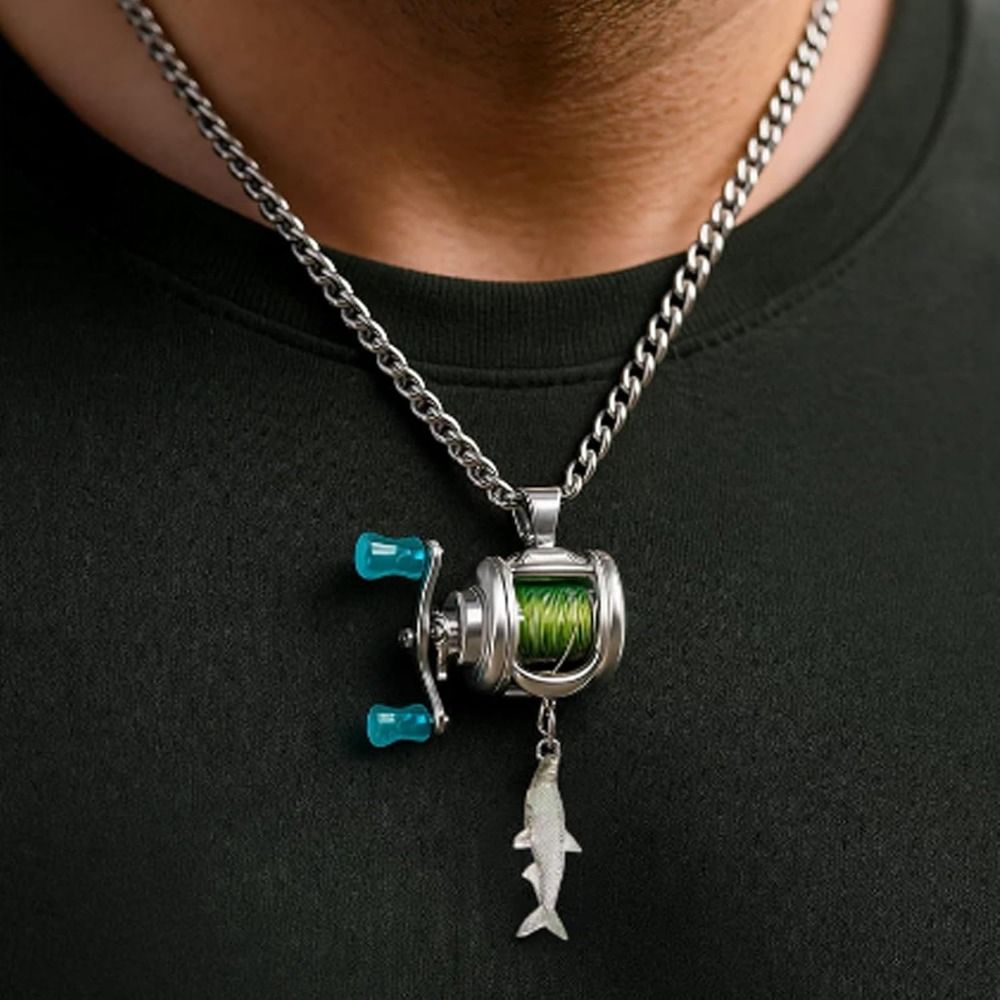 Mini Balıkçılık Makarası Kolye - Fishing Line Spool incelemesi ve fiyatı